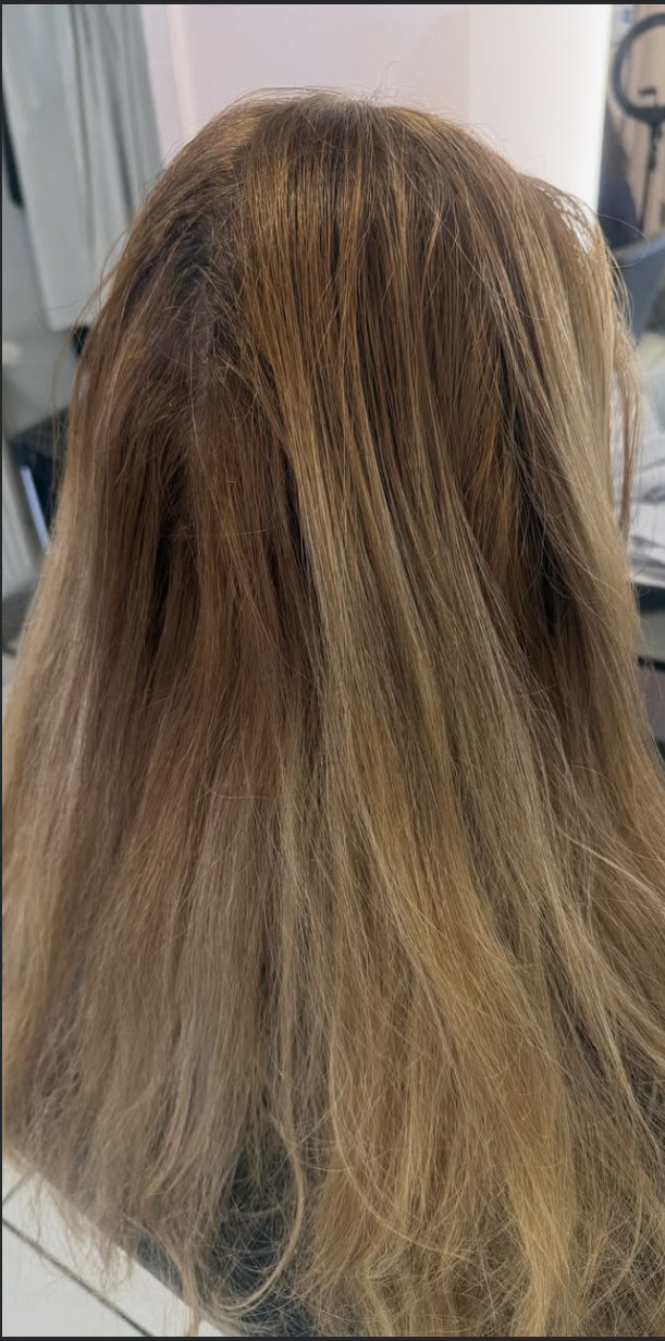 Après — Mèches lumineuses et patine gloss